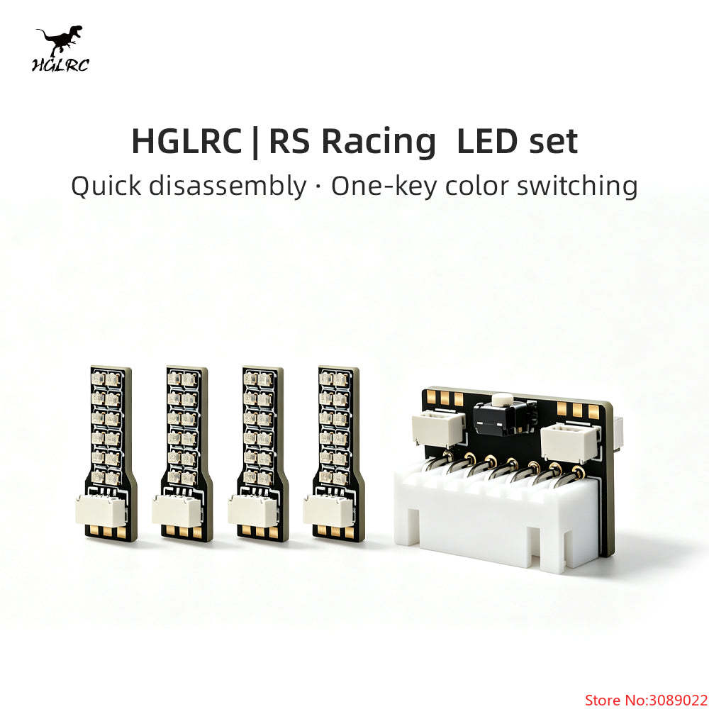HGLRC RS Racing LED 4pcs 2812  - Drone Kit Plug And Play 评论和价格
