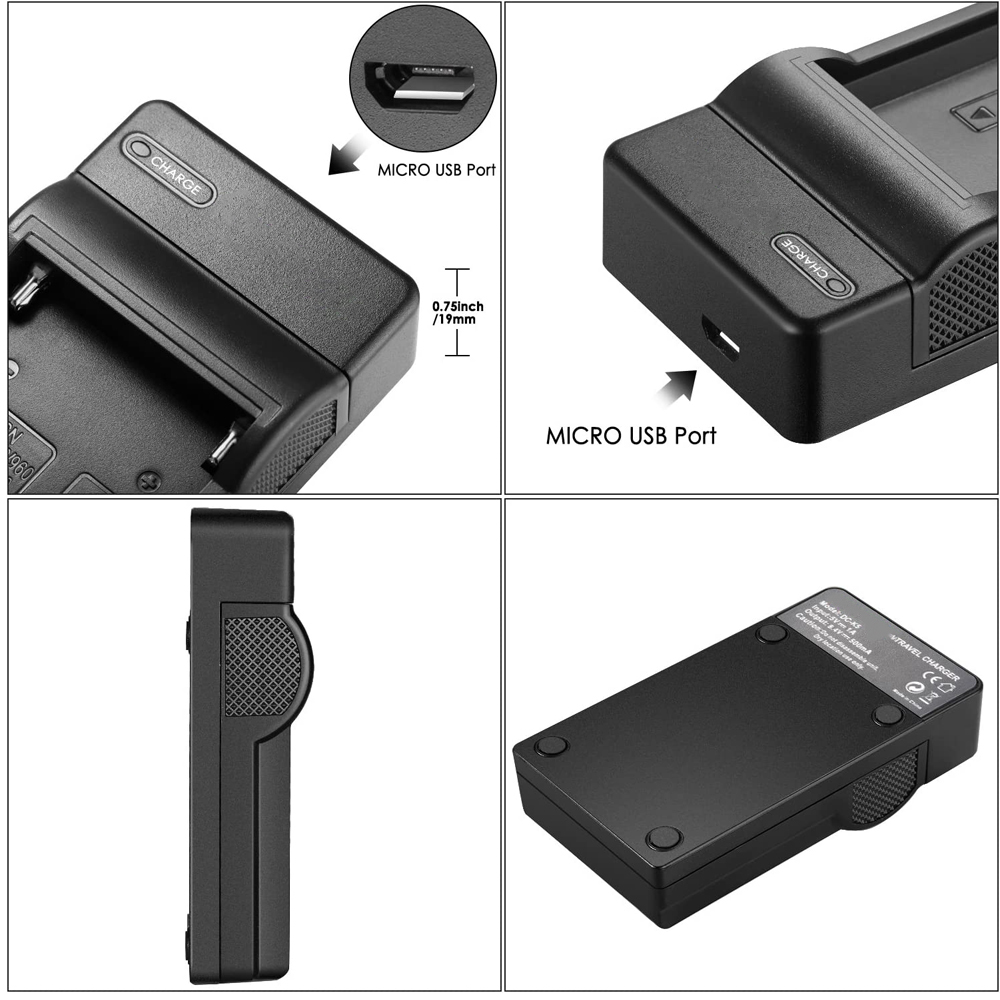 USB Charger For Sony NP F550 N - Canon Camera Eos R50 评论和价格